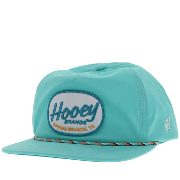 Hooey "Local" Rope Trucker Hat in Turquoise