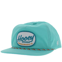 Hooey "Local" Rope Trucker Hat in Turquoise