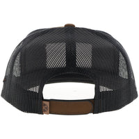 Hooey "Liberty Roper" Rope Trucker Hat in Brown & Black