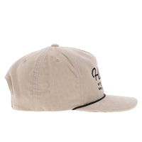 Hooey "OG" Rope Trucker Hat in Cream Corduroy