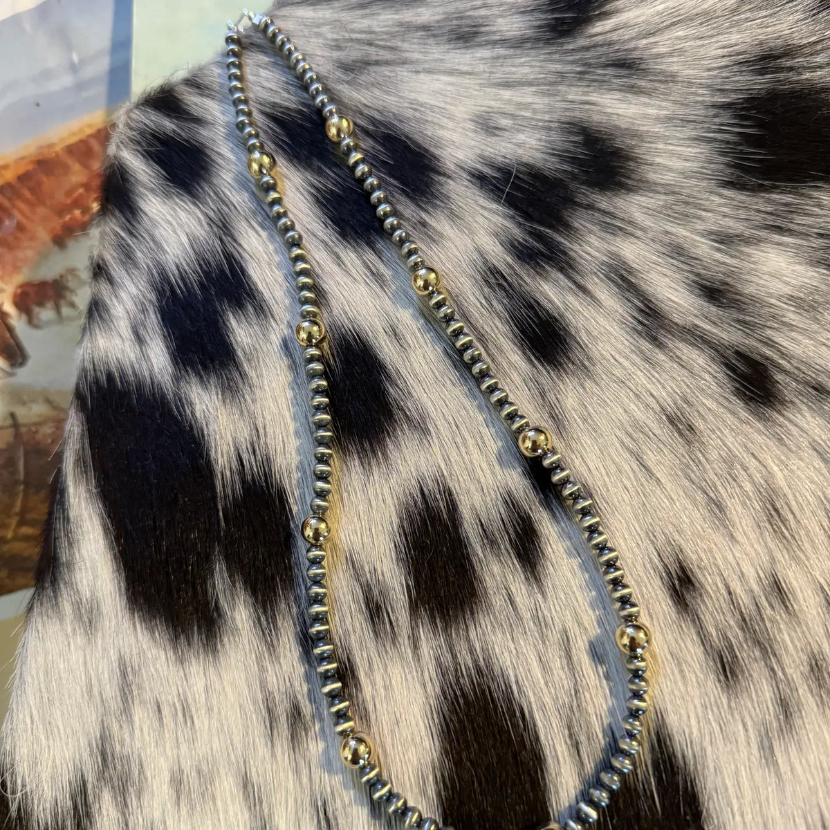 16" or 18" Necklace featuring 4mm Sterling Pearls & 7mm Gold Filled Beads