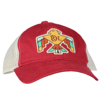 Red Dirt Hat Co. "Free Spirit" Hat in Crimson/Tan