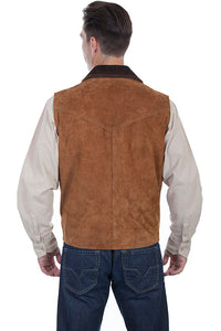 Scully Men's Suede Concealed Carry Vest
