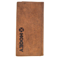 Hooey "Ranger" Tan with Embroidered Accents Rodeo Wallet