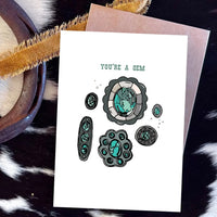 Western Greeting Cards by Tirzah Lane Art