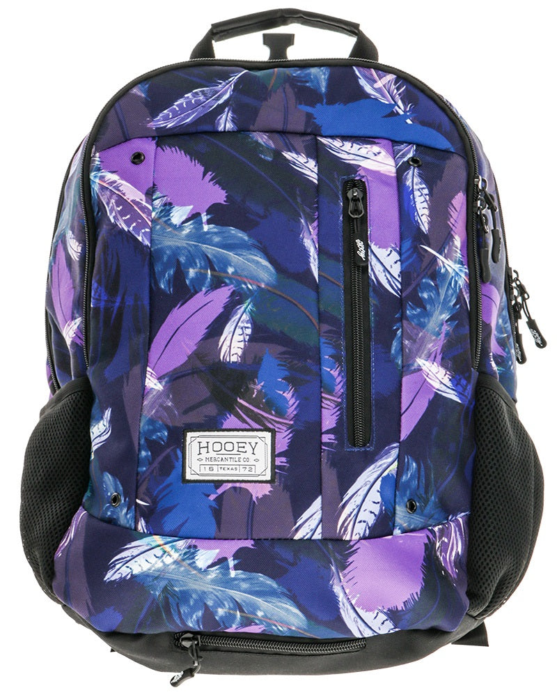 Hooey "Rockstar" Black & Feather Backpack