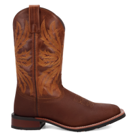Laredo Men's Chet Western Boot in Dark Rust