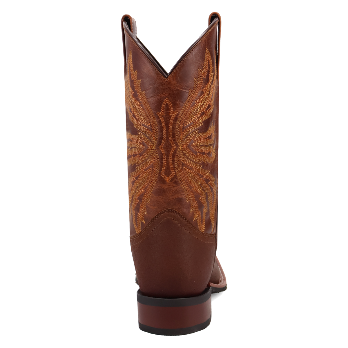 Laredo Men's Chet Western Boot in Dark Rust