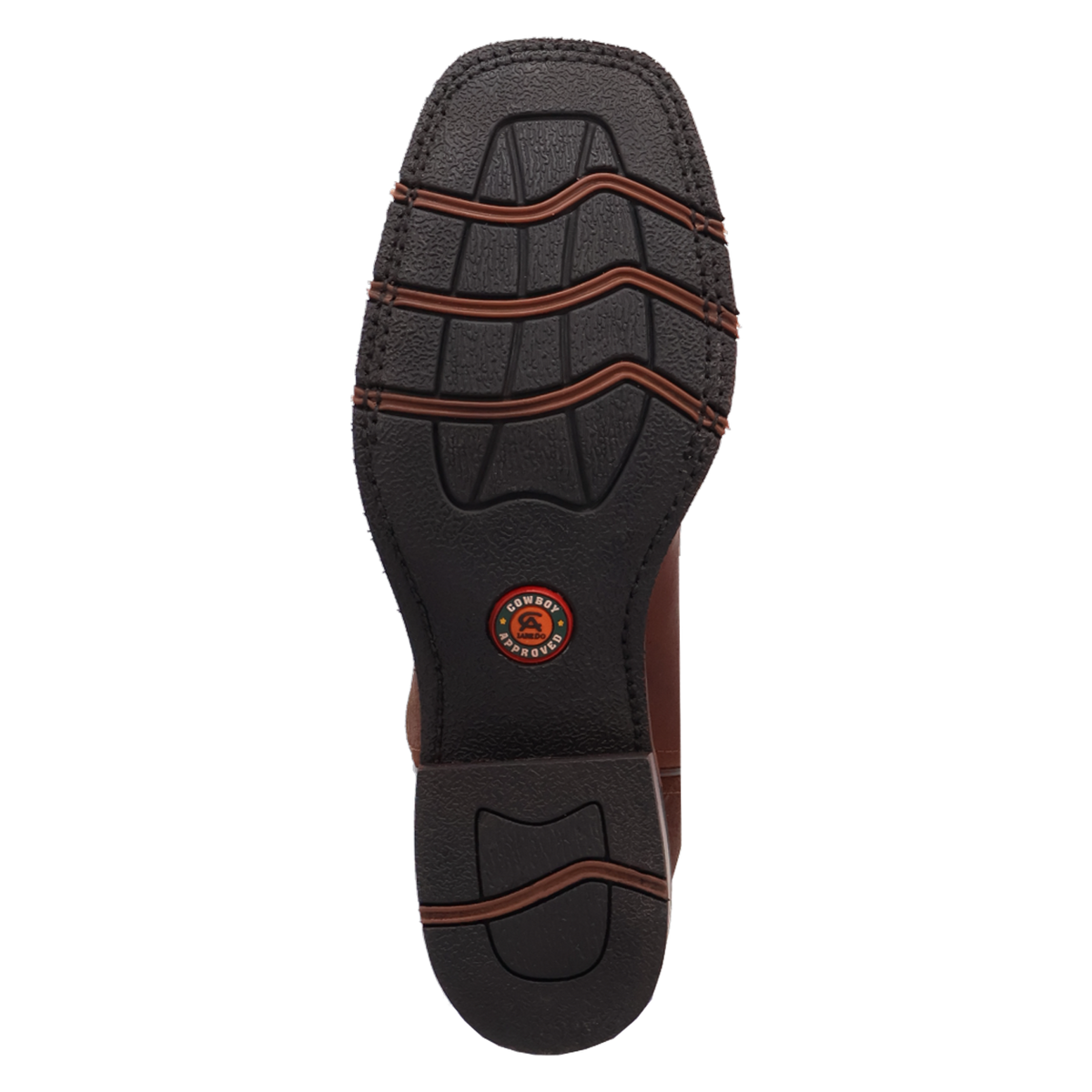 Laredo Men's Chet Western Boot in Dark Rust