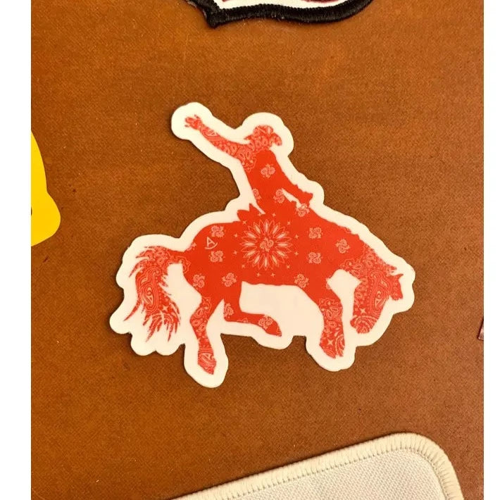 Western Vinyl Decal Stickers (Multiple Varieties)