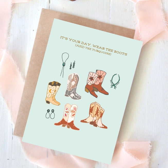 Western Greeting Cards by Tirzah Lane Art