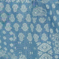 Wrangler Baby & Toddler Girl's Sleeveless Paisley Dress in Denim