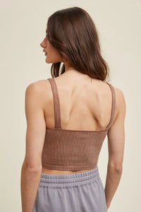 Seamless Ribbed Bralette (9 Colors Available)