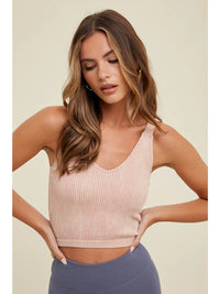 Seamless Ribbed Bralette (9 Colors Available)