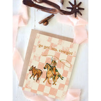 Western Greeting Cards by Tirzah Lane Art