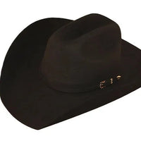 Lone Star Maverick Wool Felt Cowboy Hat in Black