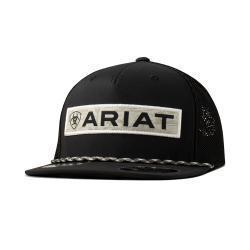 Ariat Men's FlexFit Desert Patch Cap in Black