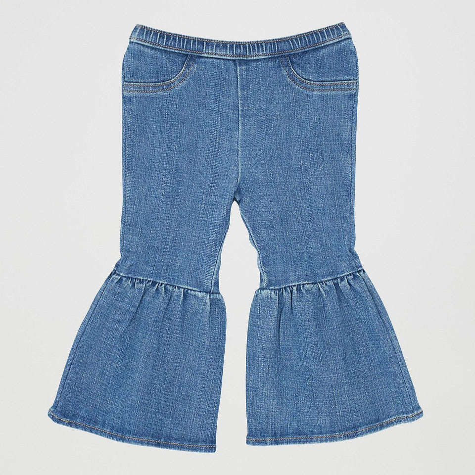 Wrangler Baby & Toddler Girl's Classic Flare Jean in Reign