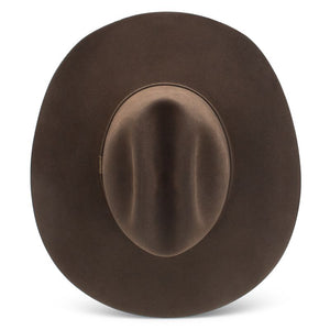 Resistol Five Star 5X Fur Blend Hat in Chocolate
