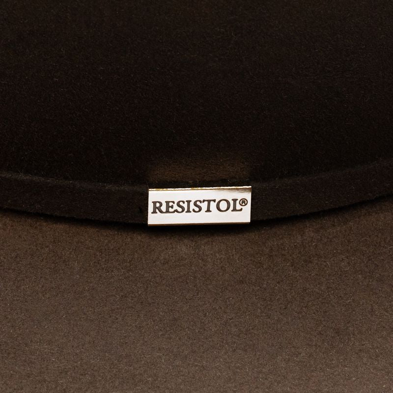 Resistol Five Star 5X Fur Blend Hat in Chocolate