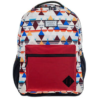 Hooey "Recess" Cream and Burgundy Aztec Backpack