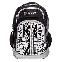 Hooey "Ox" Black and Grey Aztec Backpack
