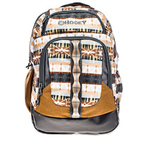 Hooey "Ox" Tan and Charcoal Aztec Backpack