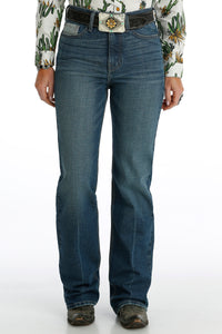 Cruel Women's Skylar Sky-High Rise Bootcut in Indigo Dark Stone Wash