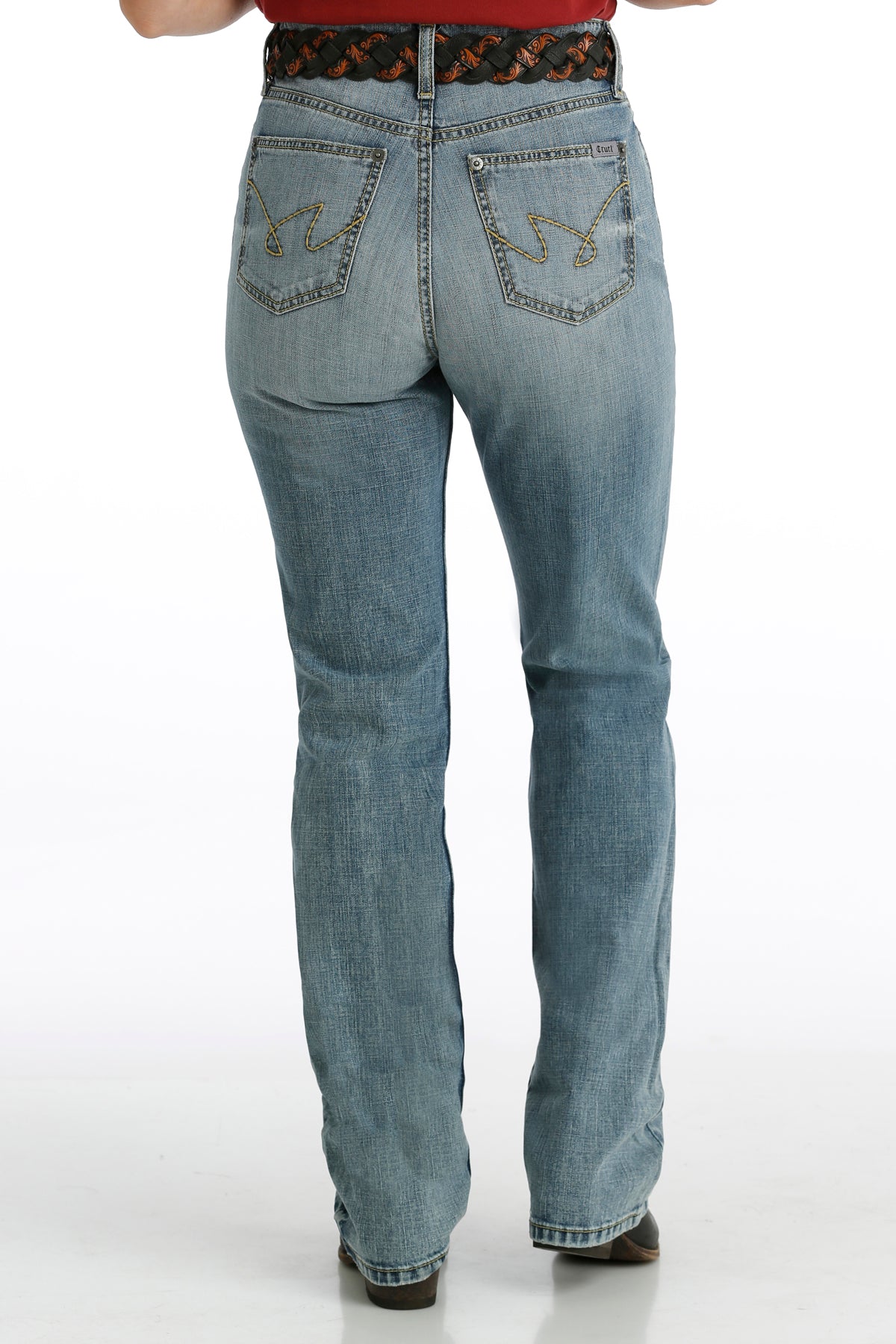 Cruel Women's Quinn Relaxed Straight Jean in Light Stonewash