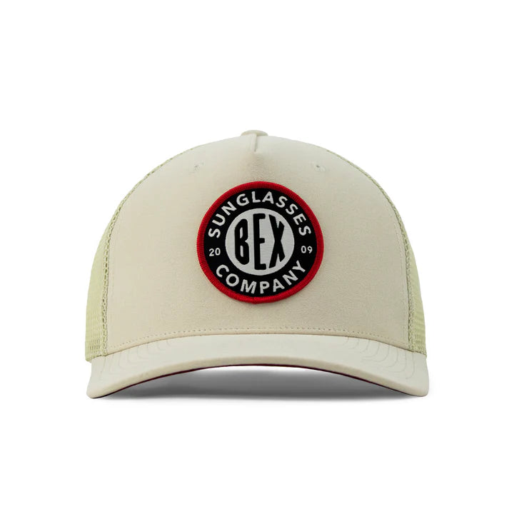BEX Heritage True Fit Trucker Hat in Bone