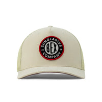 BEX Heritage True Fit Trucker Hat in Bone