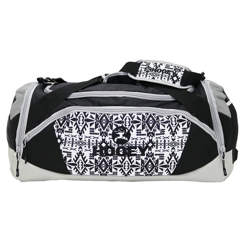 Hooey "The Competitor" Carry-All Black and Grey Aztec Duffle Bag