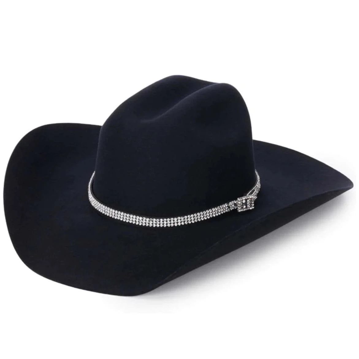 3D Belt Clear Crystal Fashion Hat Band
