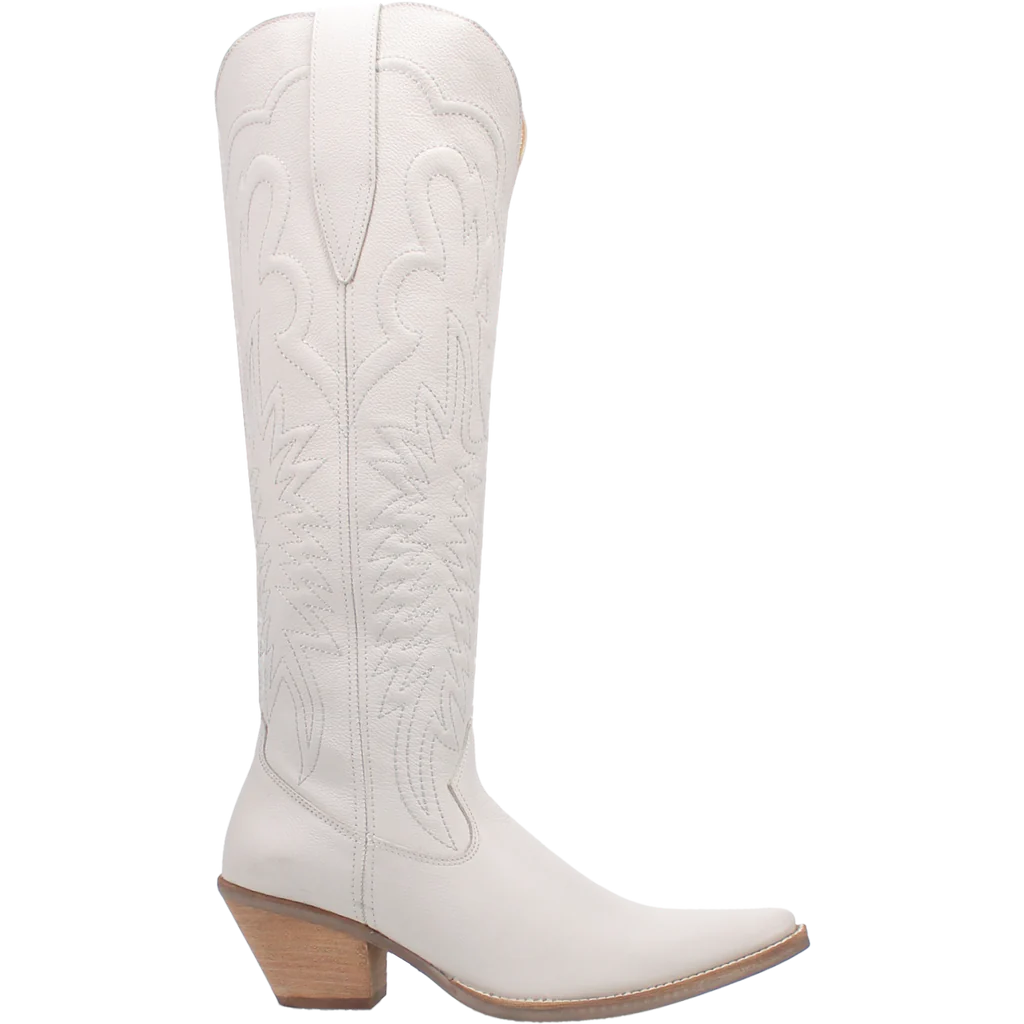 Dingo Women's Raisin Kane Western Boot in White