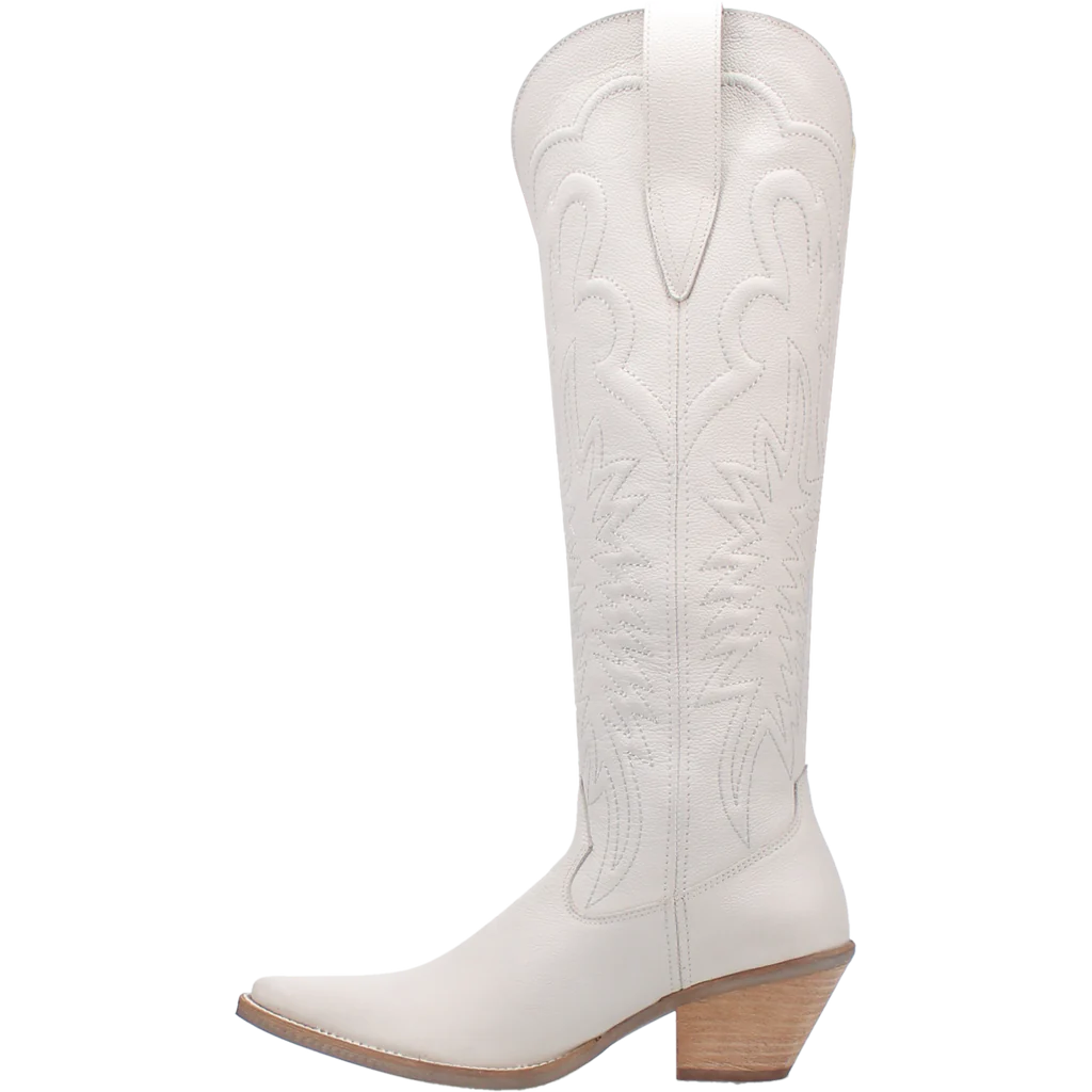 Dingo Women's Raisin Kane Western Boot in White