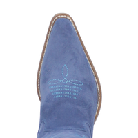 Dingo Women's Thunder Road Suede Boot in Blue