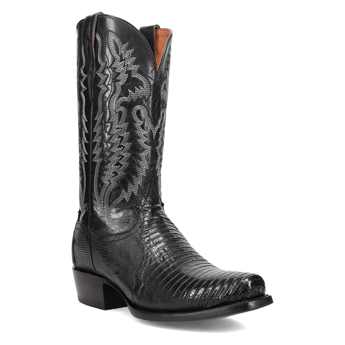 Dan Post Men's Ringold Black Lizard Boot