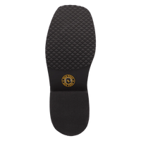 Dan Post Kid's Jet Ostrich Print Western Boot in Chocolate Brown