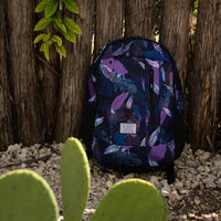 Hooey "Rockstar" Black & Feather Backpack