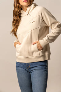 Kimes Ranch Women's Ella Western Hoodie in Natural