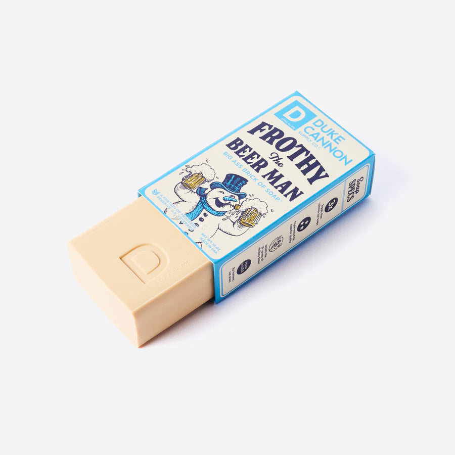 Duke Cannon Big Ass Brick of Soap in Frothy the Beer Man