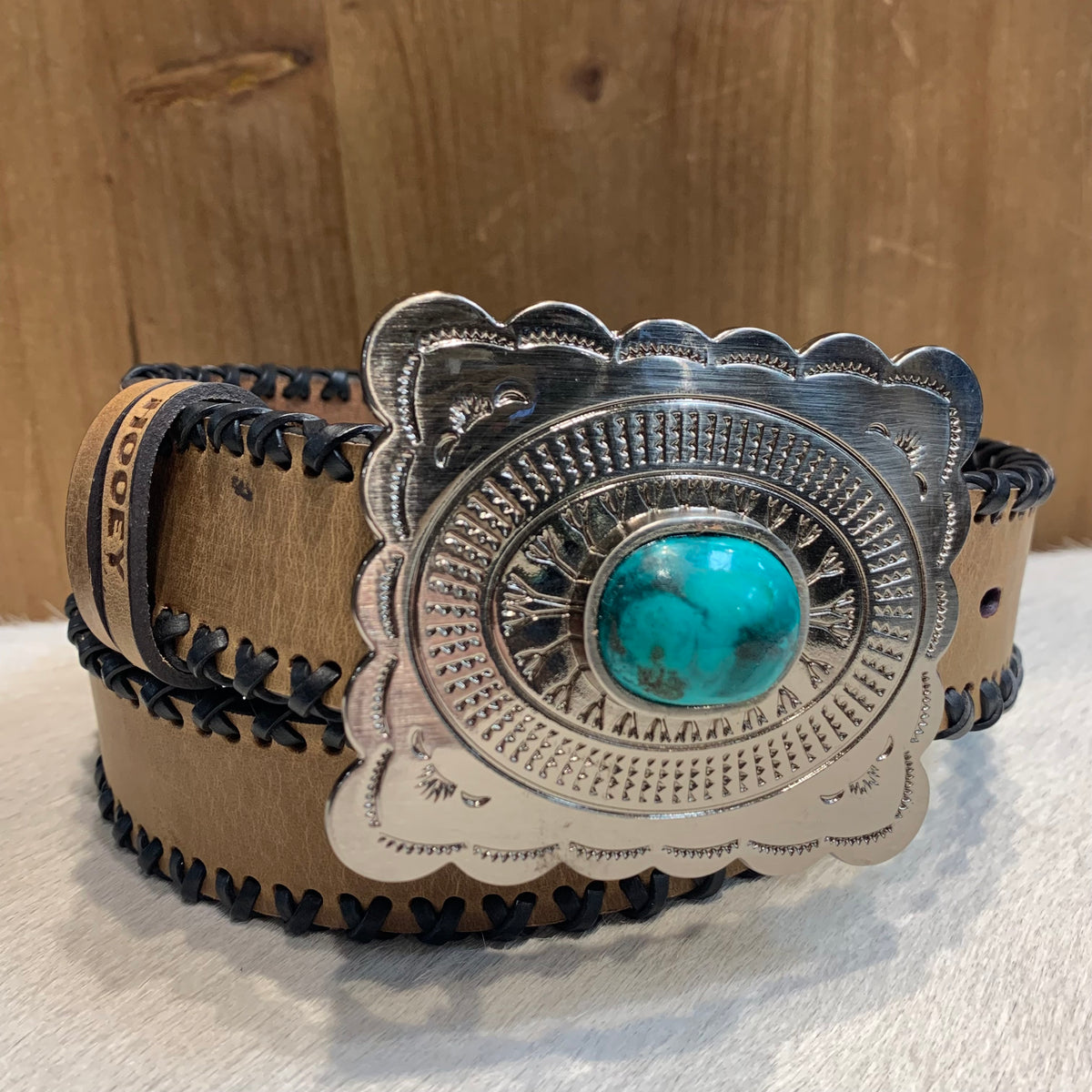 Hooey Women's Aponi Leather Belt