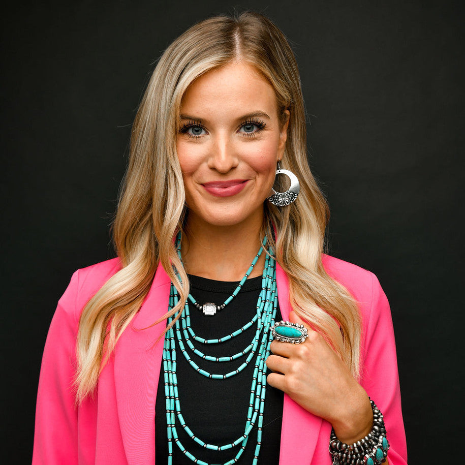 West & Co. Silver Floral Stamped Round Fish Hook Earrings