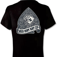 Red Dirt Hat Co. "Hold 'Em" Graphic T-Shirt in Black