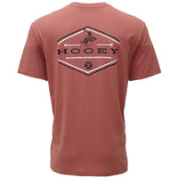 Hooey Men's "Hooey Mountains" Graphic Tee in Light Mahogany