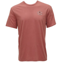 Hooey Men's "Hooey Mountains" Graphic Tee in Light Mahogany