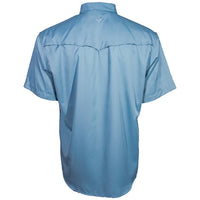 Hooey Men's Ashley Blue Short Sleeve Western Snap Shirt