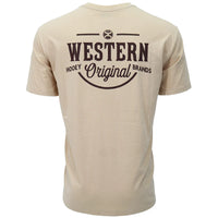 Hooey Men's Western OG Graphic Tee in Tan