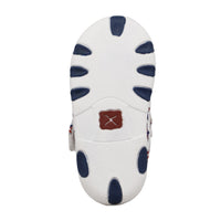 Hooey by Twisted X Infant & Toddler Allover Print Driving Moc in Red, White and Blue Star