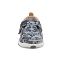 Hooey by Twisted X Infant & Toddler Grey Aztec Driving Moc